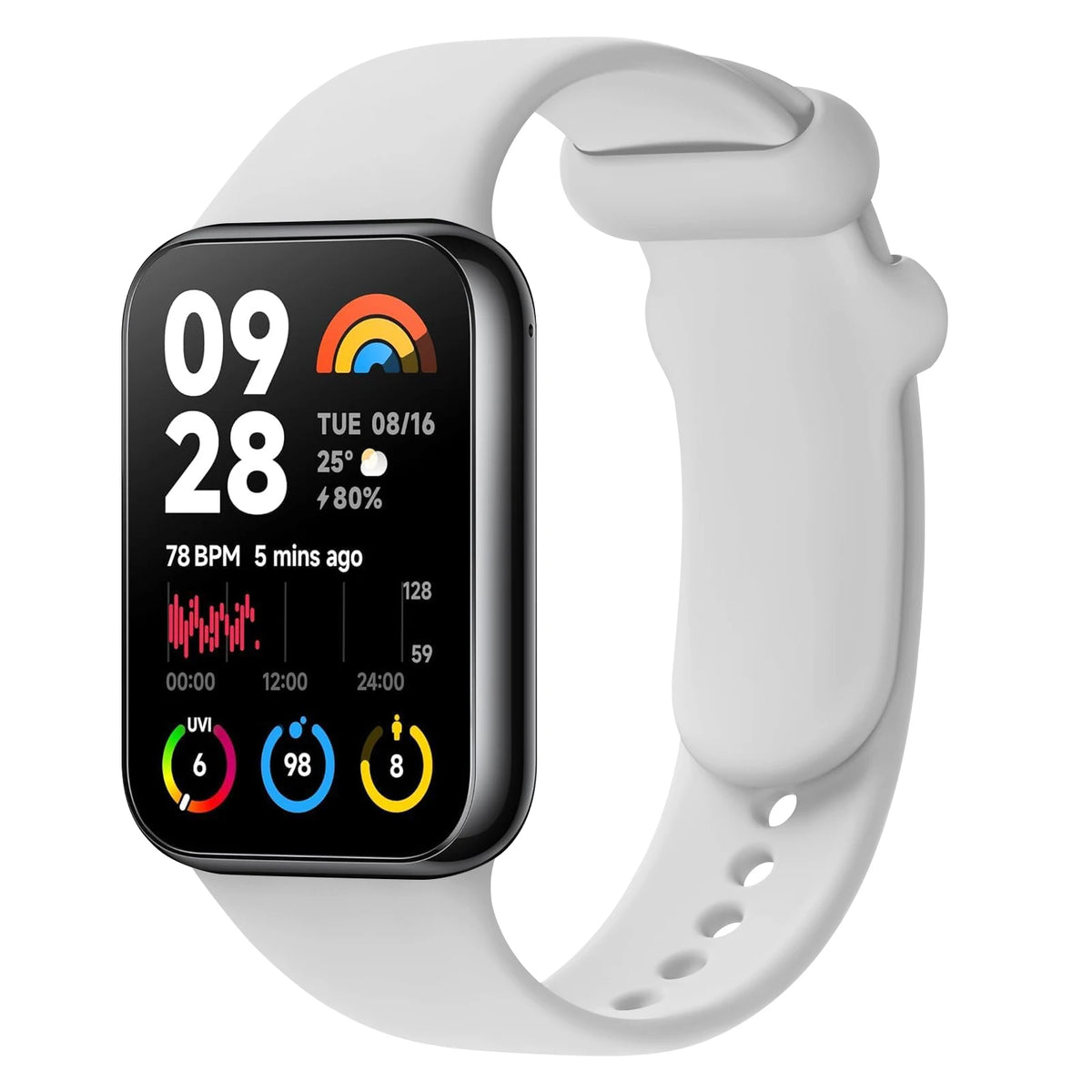 Silicone Strap For Xiaomi Mi Smart Band 8 /9 Replacement Sport Wristband For Redmi Watch 4 Bracelet Accessories Correa