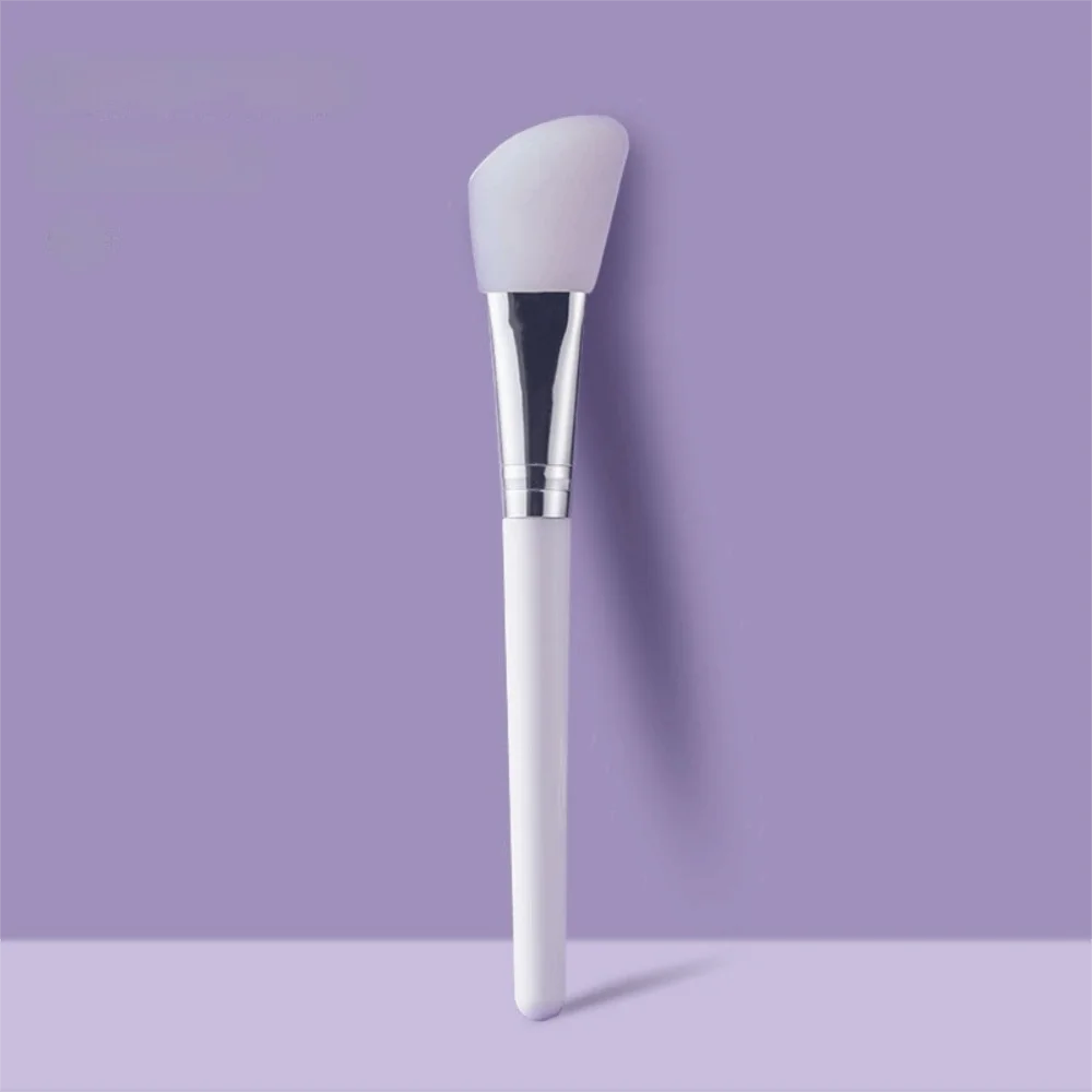 New DIY Silicone Facial Mask Brush Reusable White Face Mask Applicator Easy Clean Soft Head Makeup Tool Brush Skin Care Tools