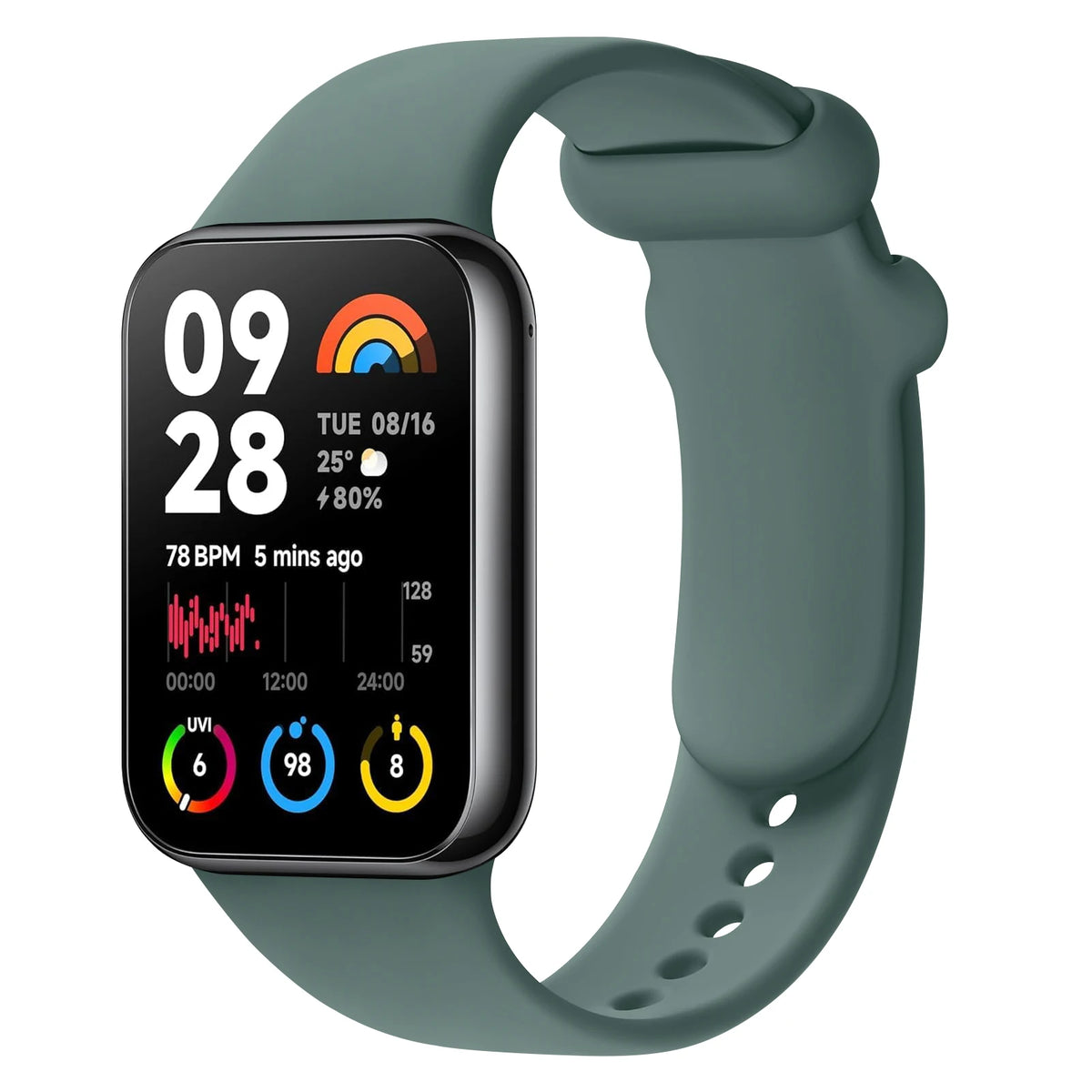 Silicone Strap For Xiaomi Mi Smart Band 8 /9 Replacement Sport Wristband For Redmi Watch 4 Bracelet Accessories Correa