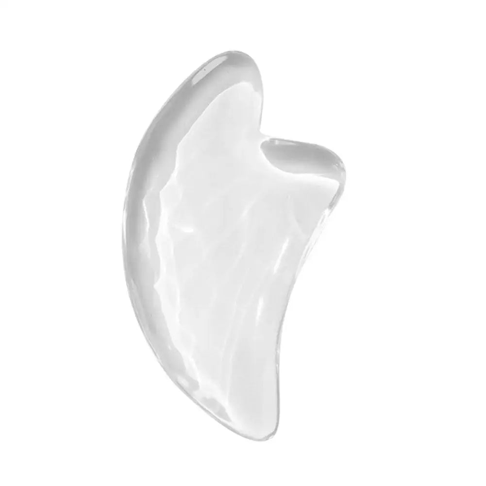 Transparent Gua Sha Facial Tool Guasha Massage Board SPA Eye Massager Scrapers Tools for Face Lifting, Wrinkle Relief