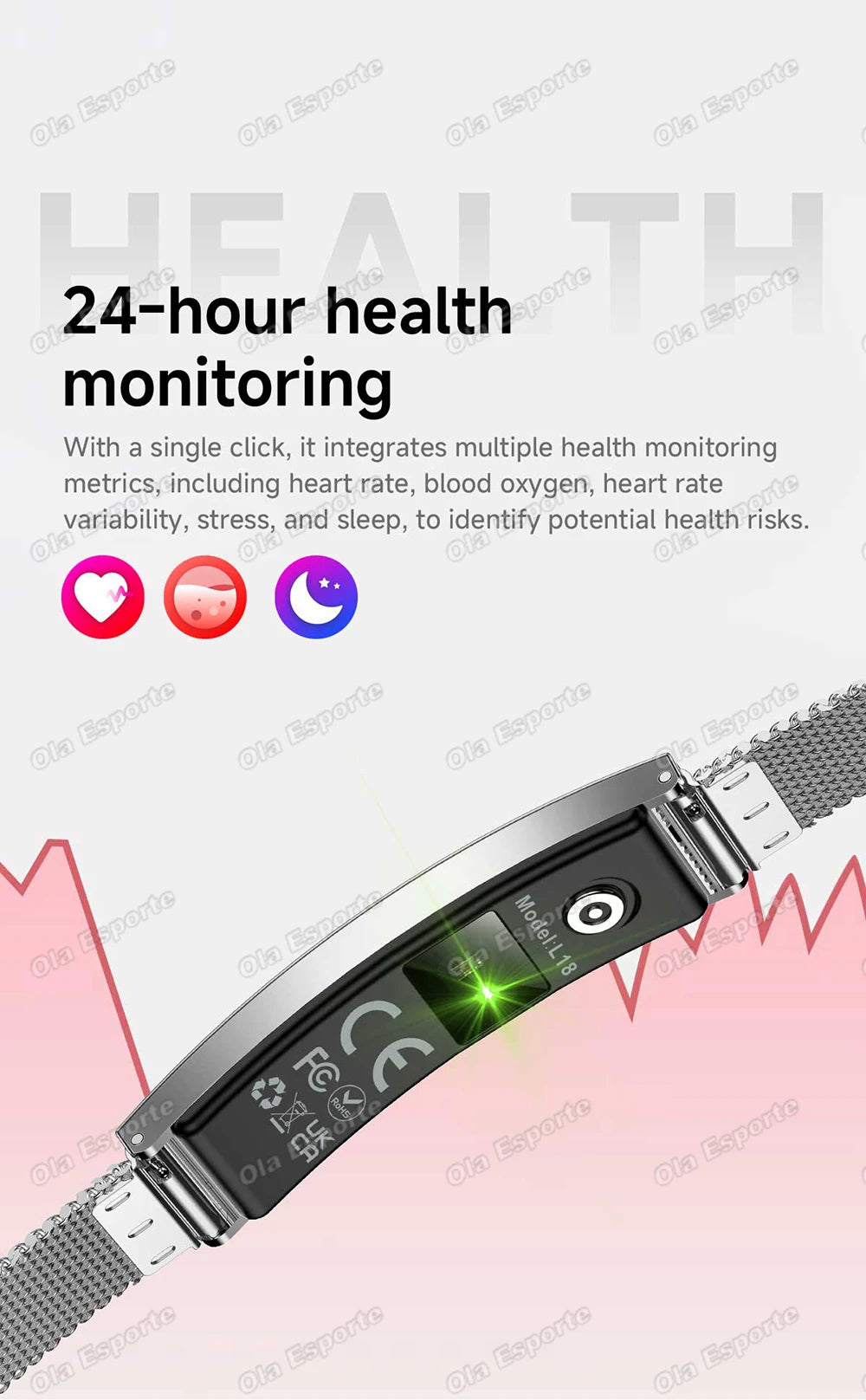 2026 New Fashion Women Smart Bracelet Sport Modes Fitness Tracker Heart Rate Health Monitor IP68 Waterproof Smart Watch Men Hw12