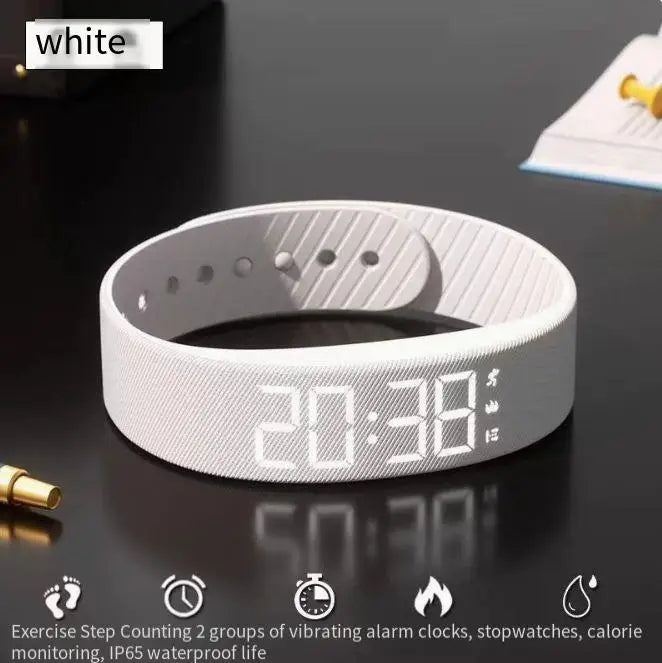 New Smart Watches Pedometer Fitness Bracelet for Men and Women Step-Counting Multi-Movement Mode Fashion Electronic Wristband Si