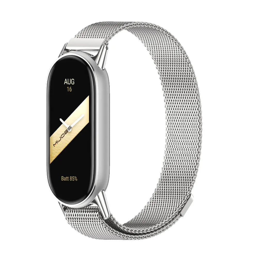 Mi Band 10 9 8 Strap Metal Smart Bracelet Milanese Girls Women Small Wrist Band For Xiaomi Mi Band 8 9 Smart Watch