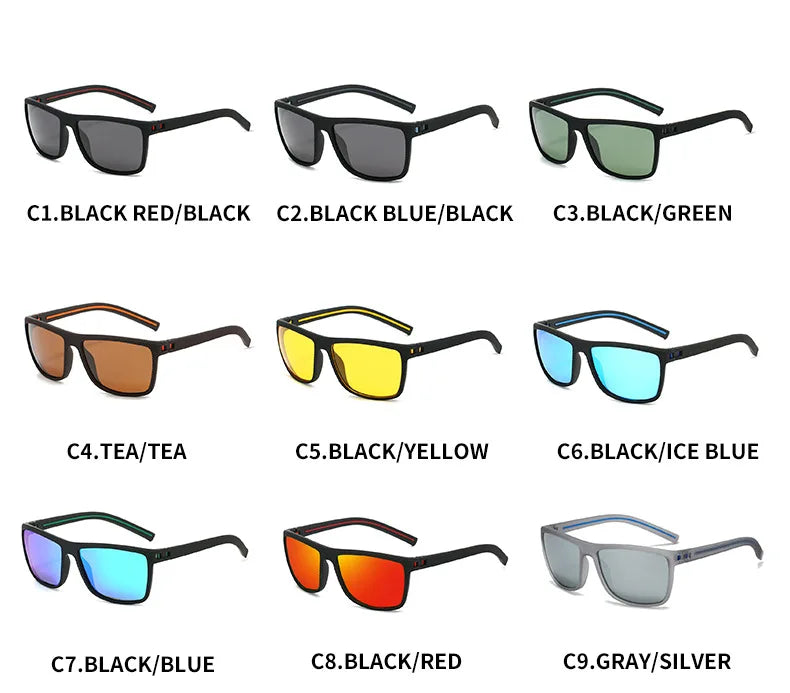 Premium Polarized Sunglasses for Men Women Sports Outdoor Coating Reflective Cycling Fishing Hiking Glasses Driving