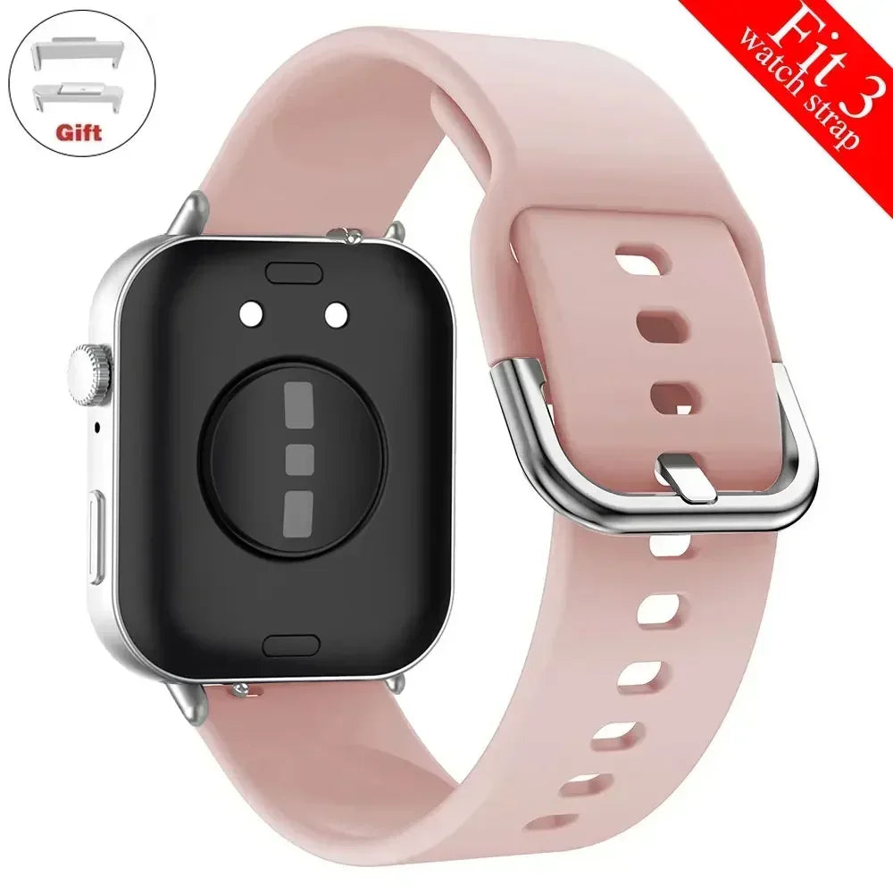 Sport Band For Huawei Watch FIT 4 pro Strap smart Wrist watchband metal Buckle Silicone bracelet HUAWEI watch fit 4 3 Accessorie