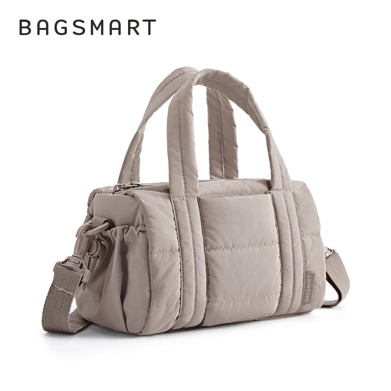 BAGSMART Casual Shoulder Bags Small Crossbody Bag for Women Portable Sport Travel Bag Multifunctional Lady Handbag