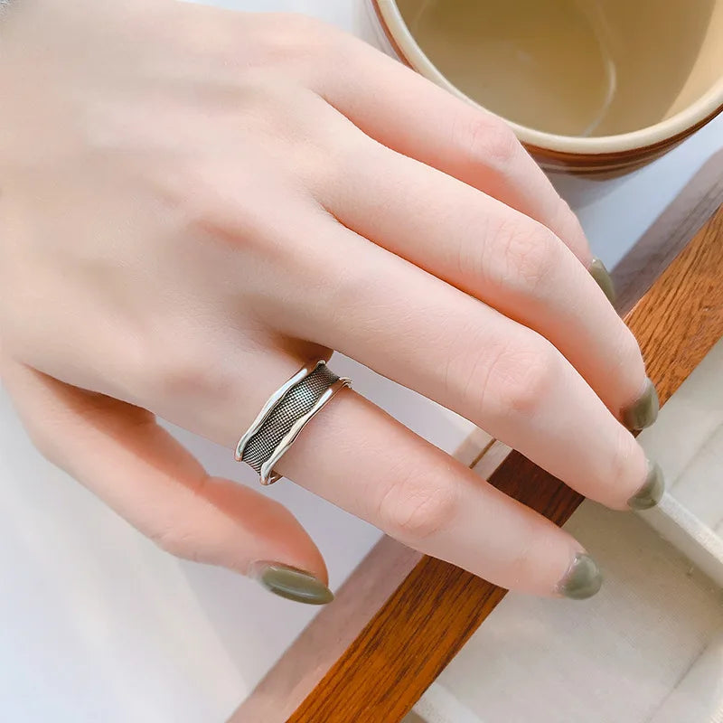 925 Sterling Silver Engagement Stackable Rings For Women Couple Engagement Luxury Fine Jewelry Ladies Accessories Money 925