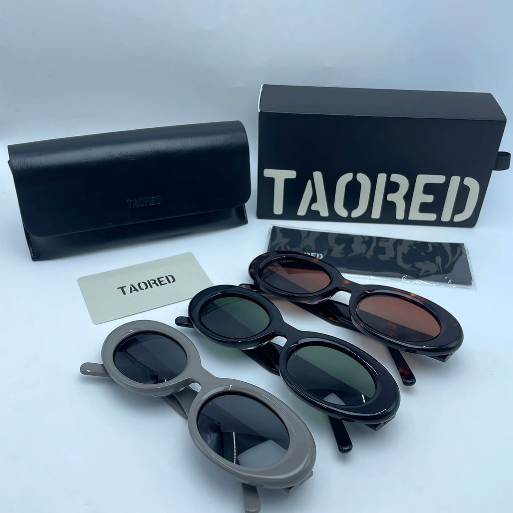Vintage Design Fashion Oval Sunglasses 2026 UV400 Premium Protection Luxury Eyewear for Men And Women