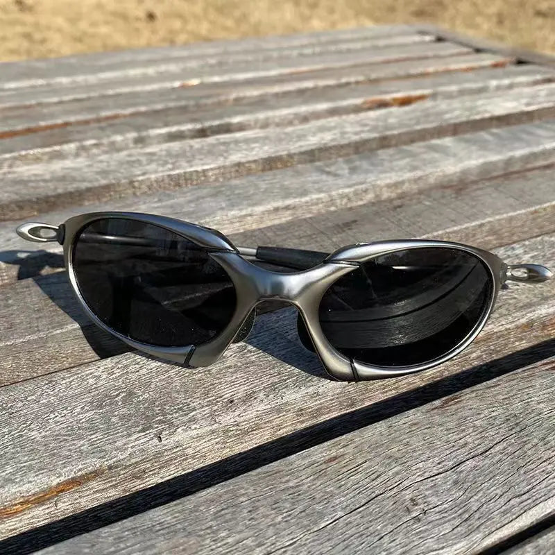 2025 Premium Metal Frame Polarized Sunglasses, Cycling Fishing Multi-Sport Eyewear, Anti-Glare HD Vision, Outdoor Adventure Gear