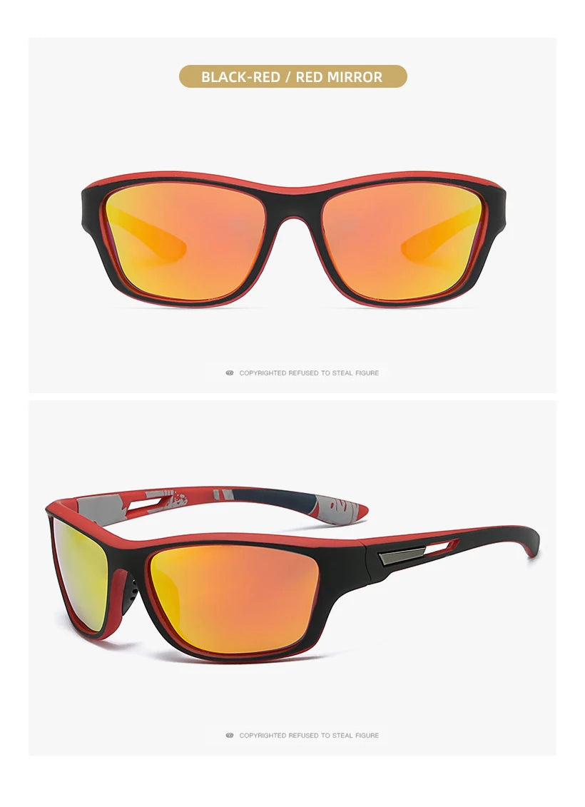 High Definition Polarized Sunglasses for Men Women Outdoor Sport Fishing Sun Glasses UV400 Protection Driving Eyeglasses