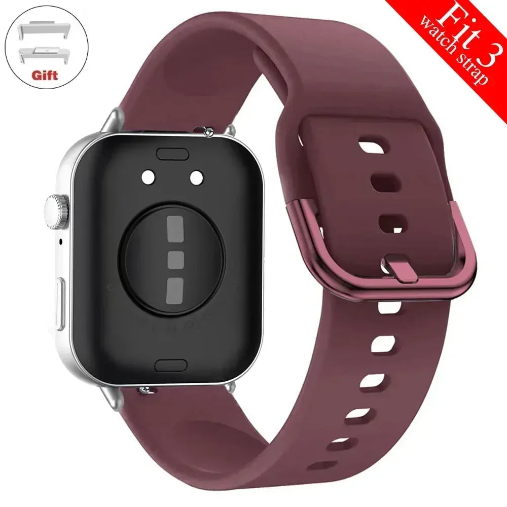 Sport Band For Huawei Watch FIT 4 pro Strap smart Wrist watchband metal Buckle Silicone bracelet HUAWEI watch fit 4 3 Accessorie