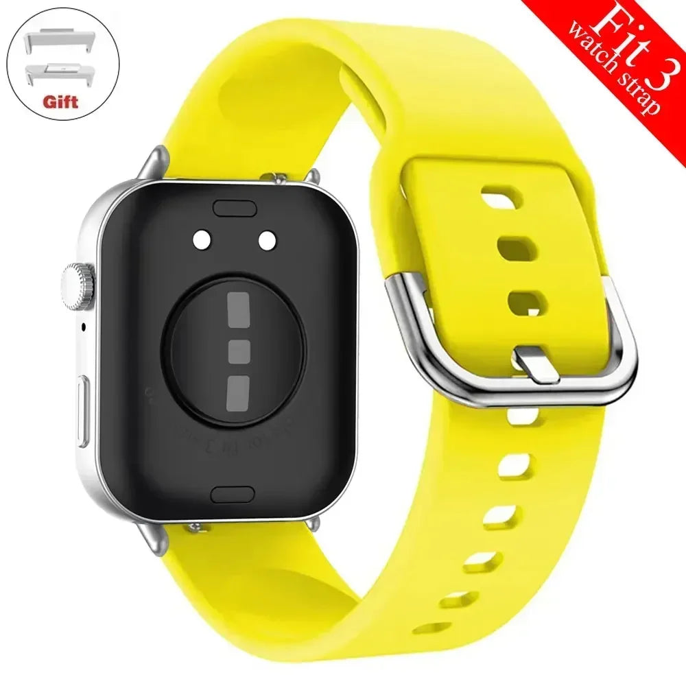 Sport Band For Huawei Watch FIT 4 pro Strap smart Wrist watchband metal Buckle Silicone bracelet HUAWEI watch fit 4 3 Accessorie