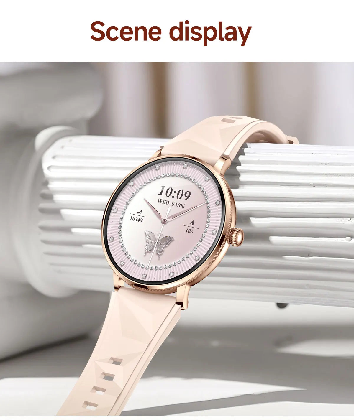2026 Model of Military-Grade Stylish Smartwatch, 1.19-Inch AMOLED Screen, Heart Rate and Blood Oxygen Monitoring, Bluetooth Call