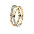 2026 Latest Multi Style Stackable Ring with Diamond Inlaid Love Peach Blossom Sun Moon Simple Ring Jewelry Women's Gift