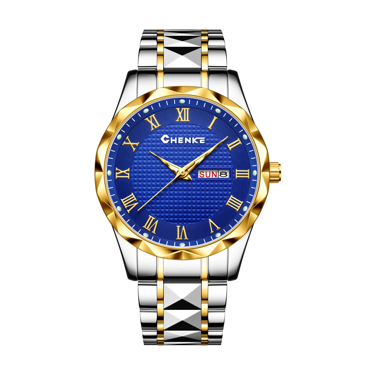 YaLaLuSi Stylish Men’s Bracelet Watch Casual Business and Elegant with Calendar and Clock – Perfect as a Gift