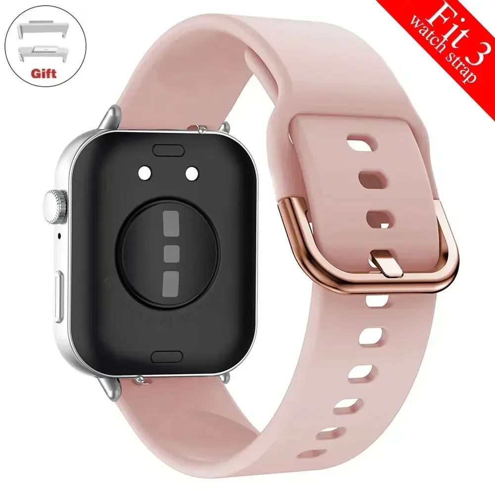 Sport Band For Huawei Watch FIT 4 pro Strap smart Wrist watchband metal Buckle Silicone bracelet HUAWEI watch fit 4 3 Accessorie