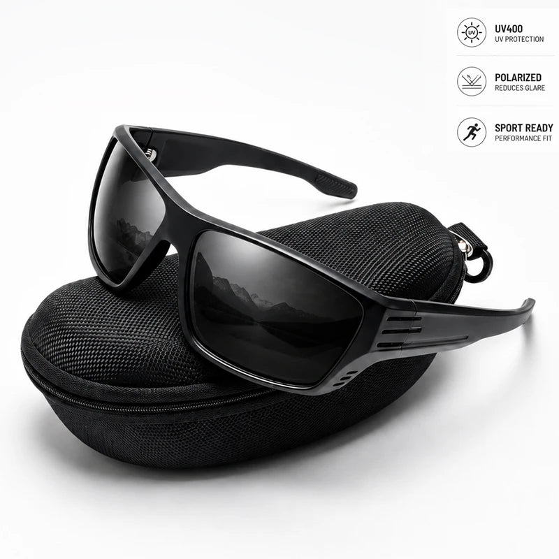 Luxury Polarized Sports Sunglasses for Men Women UV400 Protection Sunglasses in Gift-Ready Packaging Perfect for Driving Cycling
