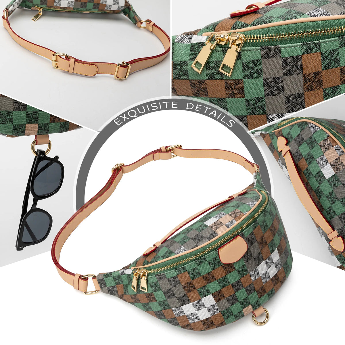 Designer Chest Bags for Women Crossbody Bag Sling Pack Sports Men Chest Pack Multifunction Waist Bags Short Riding Shoulder Bag