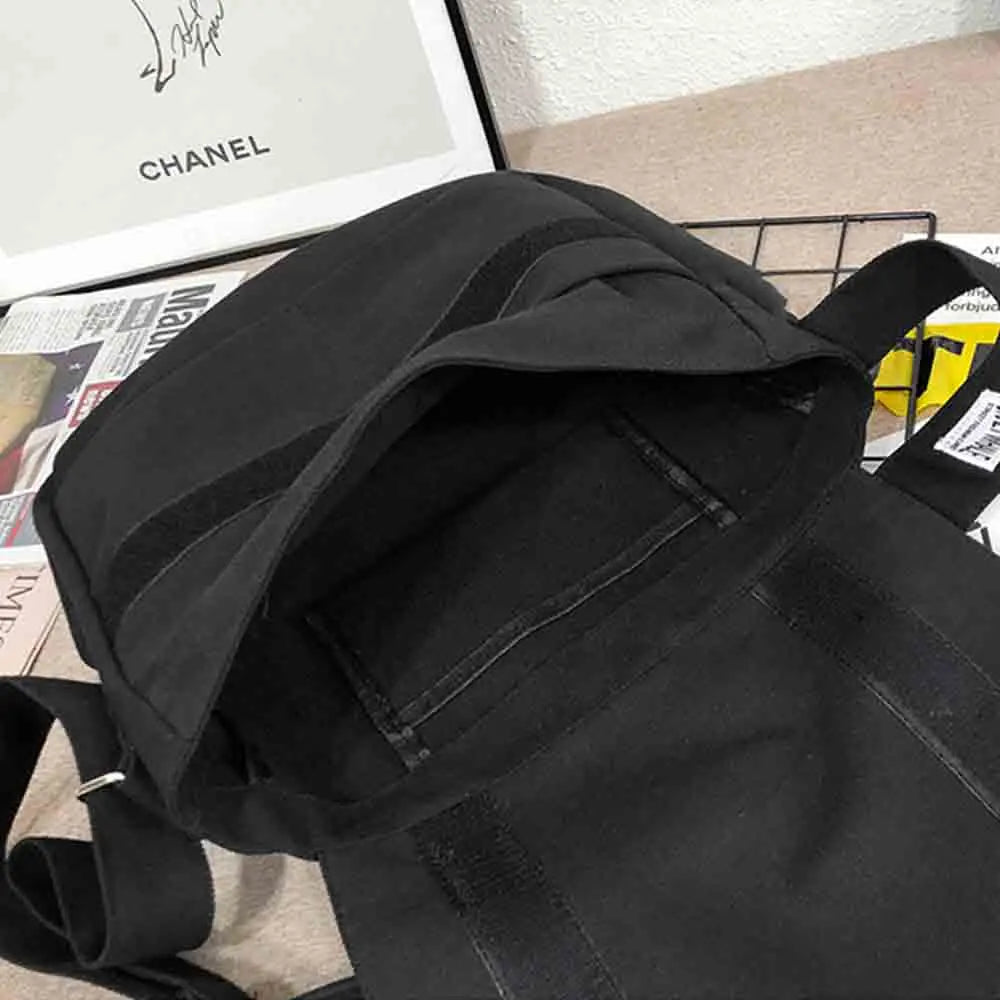 Crossbody Bags 2022 Women Canvas Youth Fashion Casual Shopping Shoulder Bag Large Capacity Solid Color Shoppers Handbags