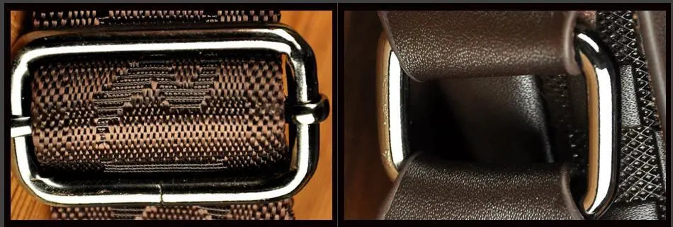 Men's One Shoulder Crossbody Bag Korean Version Trendy Checkerboard Pattern Embossed New Casual Business Bag Bags for Men