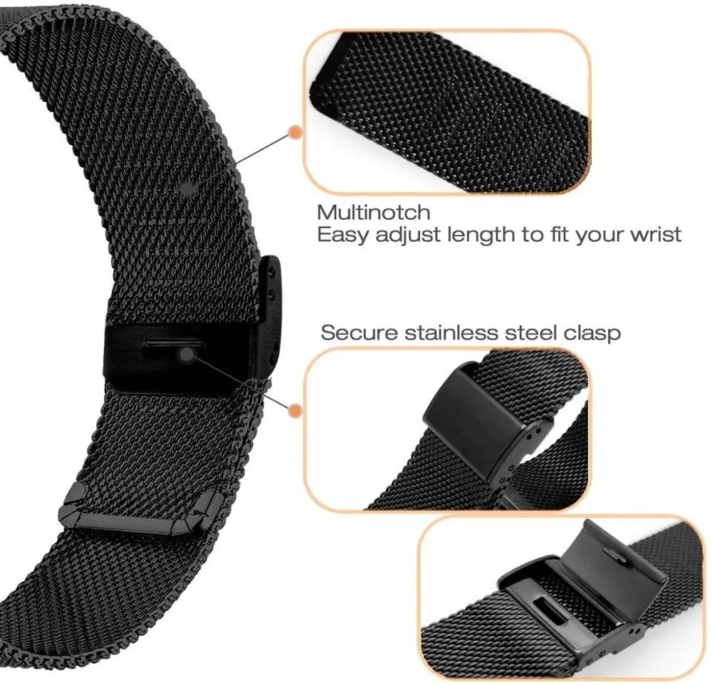 Bracelet for Amazfit GTR Mini Smart Watch Strap for Amazfit Bip 3 Pro Metal Band Correa Reloj Amazfit GTS 4 3 2 Mini Watchband