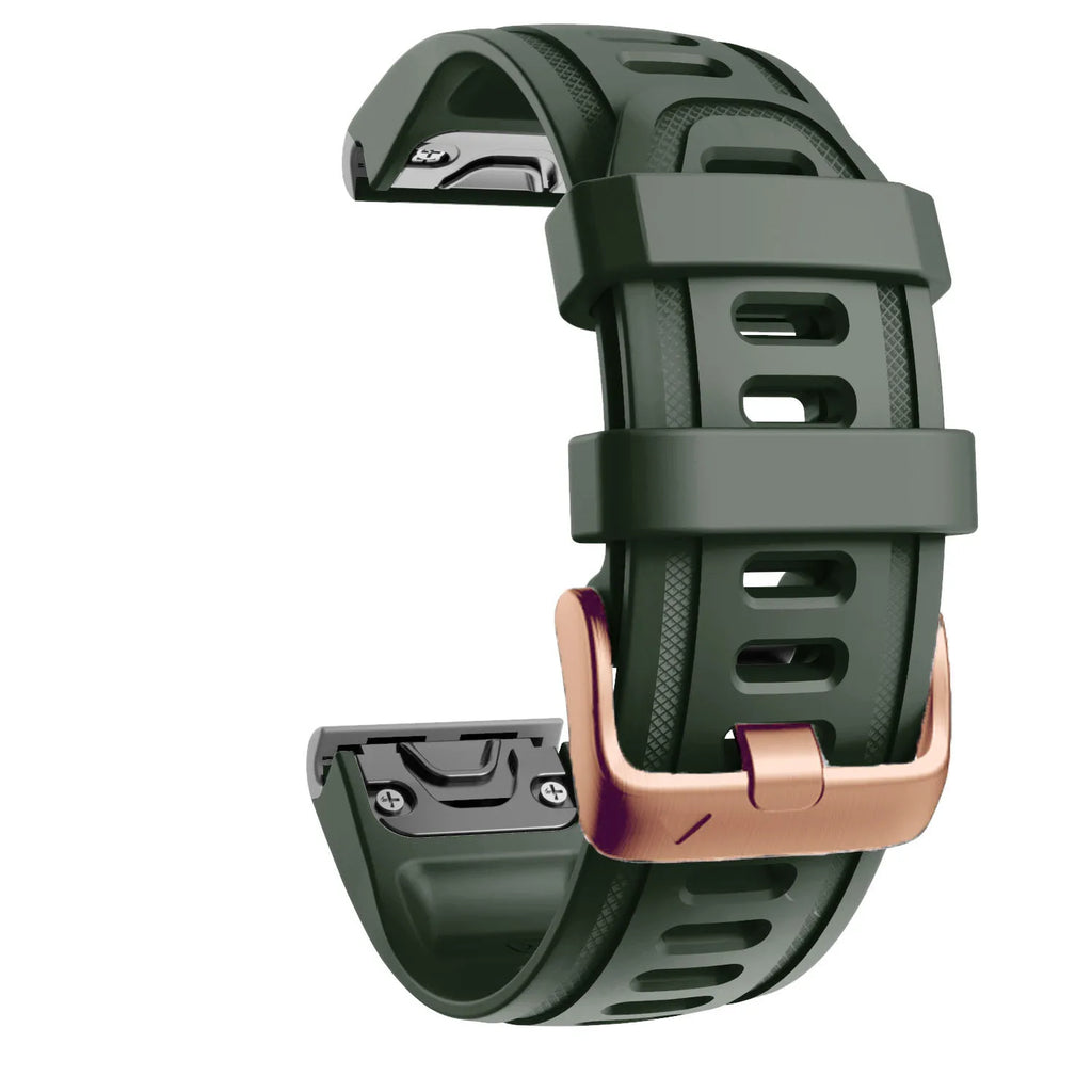 20mm Smart Watchbands For Garmin Approach S50 43mm S70 42mm Fenix 8 43mm 7S Pro 6S 5S Quick Release Silicone Bracelet Wristbands