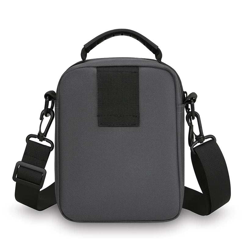 Men's Crossbody Bag Multi-Pocket Oxford Sling Shoulder Pouch Compact Travel Daily Commute Organizer for Phone Essentials