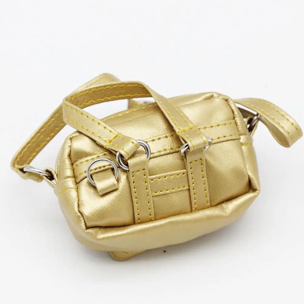 Cute Mini Handmade Doll Crossbody Bag For 1/6 1/8 BJD Handbag Shoulder Bags