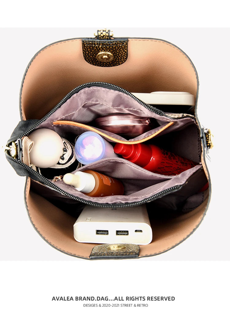 Pu Crossbody Bag High-End Fashionable Versatile Travel Shoulder Bag Large Capacity Daily Commuting Bag