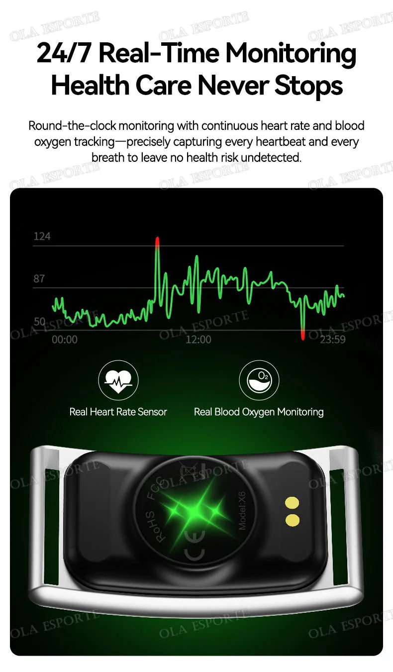 Smart Wristband Thin and Light Without Screen All Day Health Monitoring 128+ Sports Modes Waterproof Smart Bracelet Watch F107