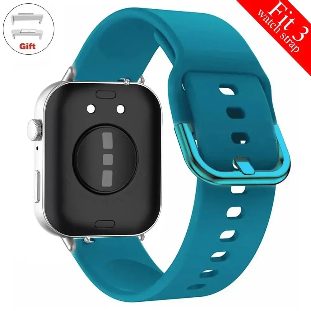 Sport Band For Huawei Watch FIT 4 pro Strap smart Wrist watchband metal Buckle Silicone bracelet HUAWEI watch fit 4 3 Accessorie