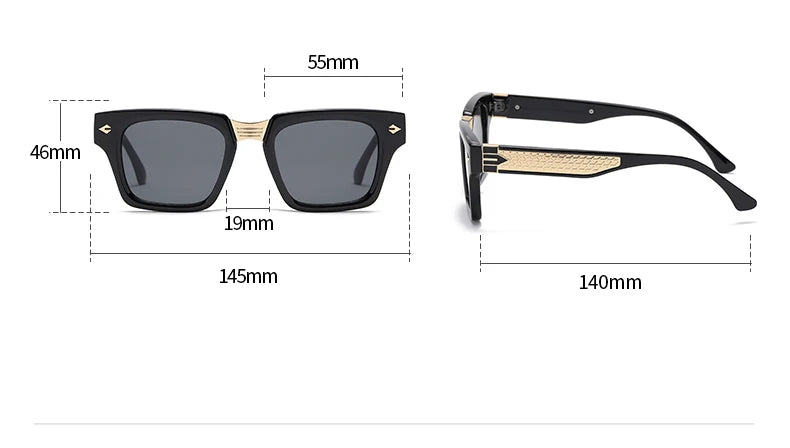 Hot Designer Fashion Unisex Women's Sunglasses Premium Retro Sunglasses Metal Glasses
