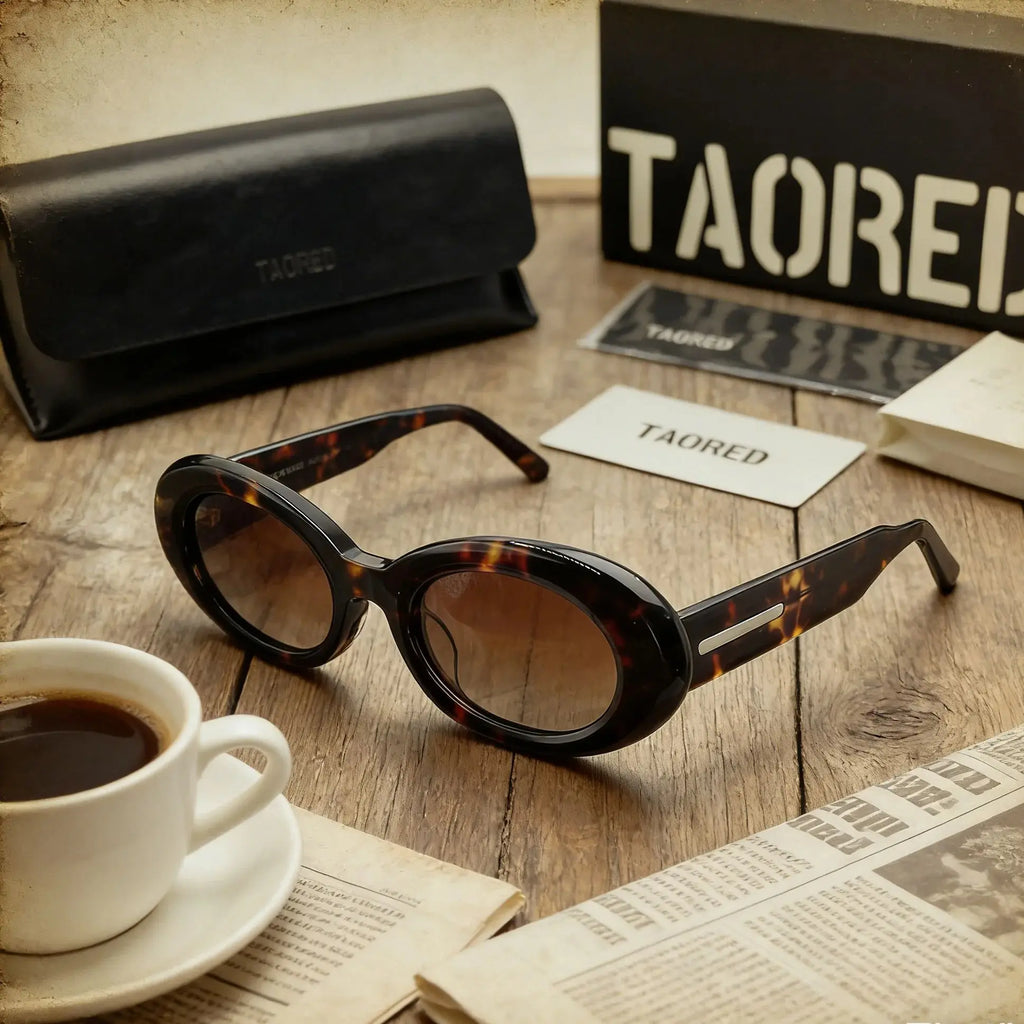Vintage Design Fashion Oval Sunglasses 2026 UV400 Premium Protection Luxury Eyewear for Men And Women