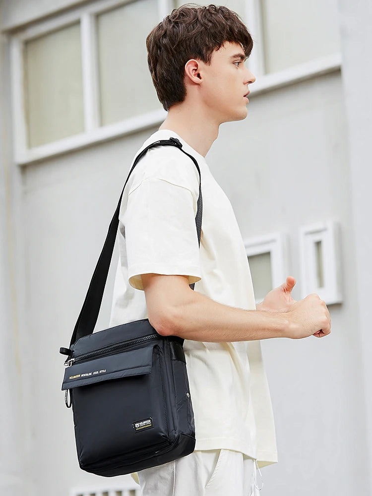 VOLUNTEER Crossbody Bags for Men 2023 New Fashionable Commuter Waterproof Light Weight High Quality Casual Shoulder Bag 1801-06