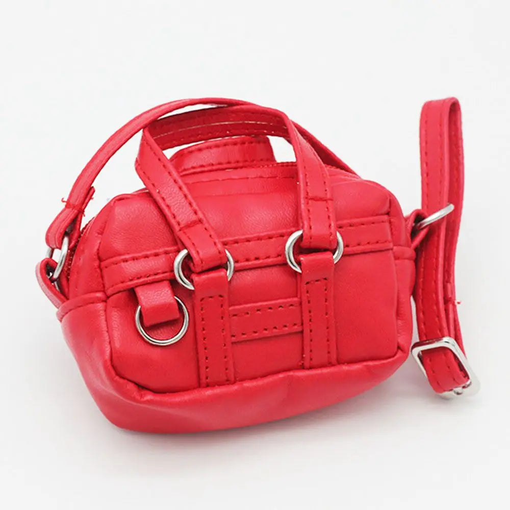 Cute Mini Handmade Doll Crossbody Bag For 1/6 1/8 BJD Handbag Shoulder Bags