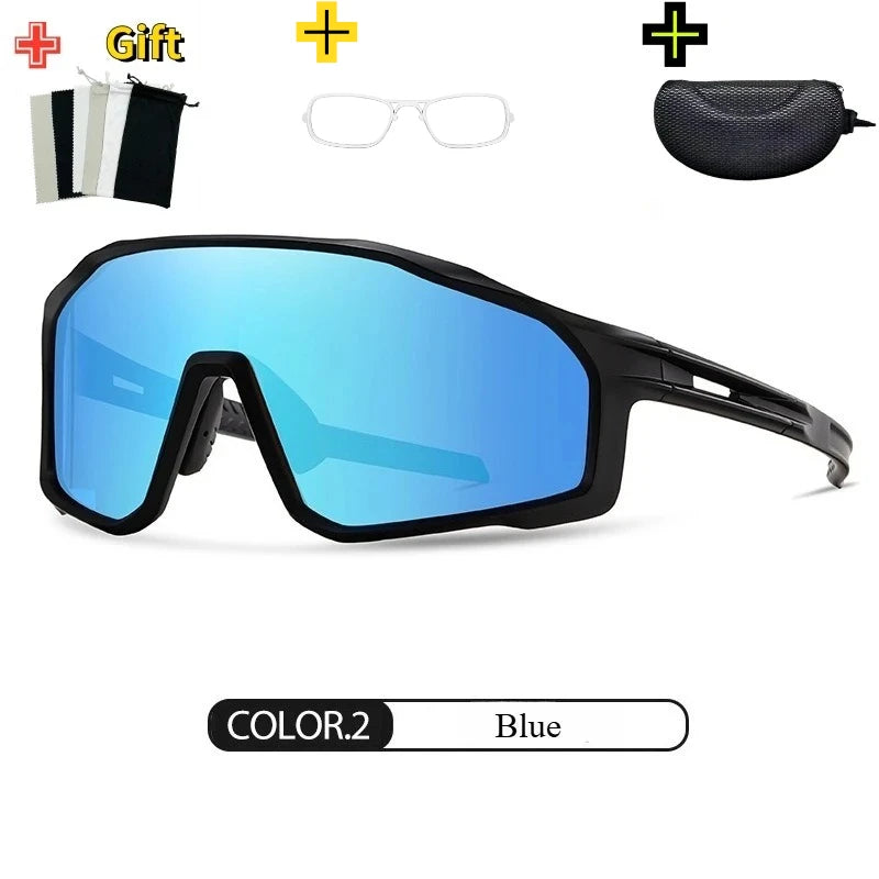 Myopia Premium Prescription Polarized Sports Sunglasses for Cycling, Driving & Running with Full UV Protection & Fashion Design