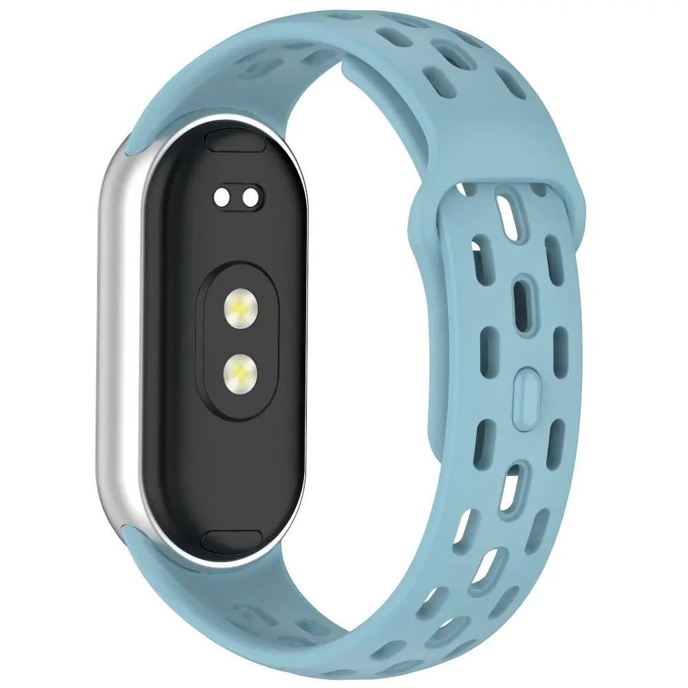 Soft TPU Strap Replacement Accessories Smart Watch Band Breathable Sport Bracelet Wristband Belt for Xiaomi Mi Band 10 9 8
