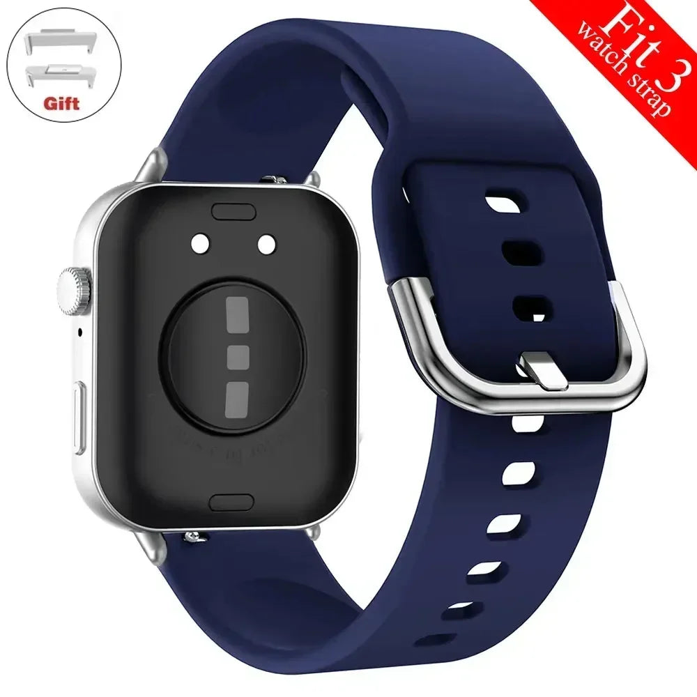 Sport Band For Huawei Watch FIT 4 pro Strap smart Wrist watchband metal Buckle Silicone bracelet HUAWEI watch fit 4 3 Accessorie