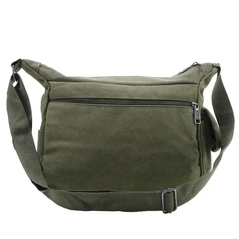 Casual Tote Travel Male Crossbody Bag Men's Canvas Shoulder Bags Luxury Messenger Bags Fashion High Quality Handbag Chest Bag