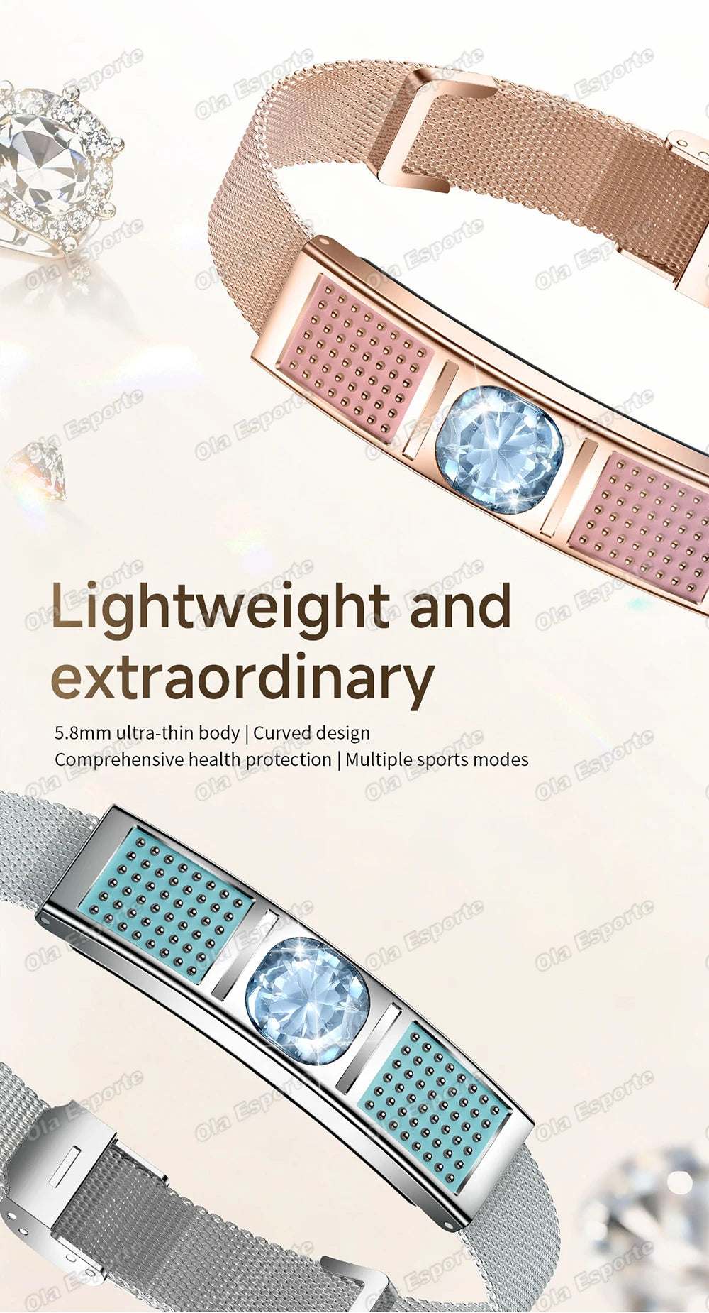 2026 New Fashion Women Smart Bracelet Sport Modes Fitness Tracker Heart Rate Health Monitor IP68 Waterproof Smart Watch Men Hw12