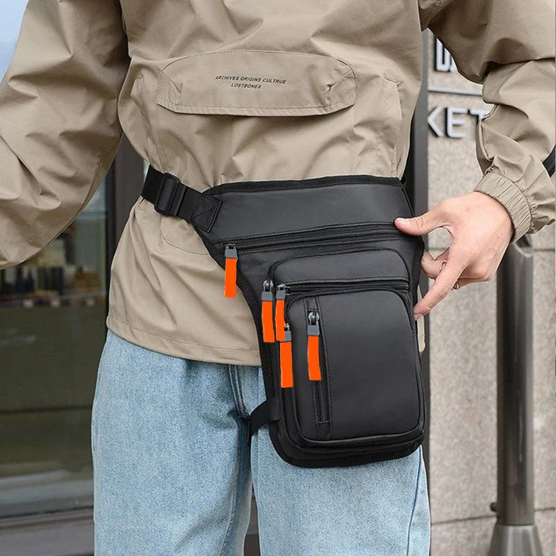 Men's and women's crossbody bags are suitable for daily use, for sports and travel. They are also great for waist bags.