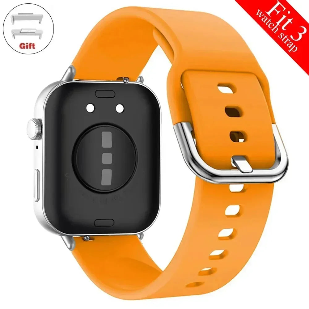 Sport Band For Huawei Watch FIT 4 pro Strap smart Wrist watchband metal Buckle Silicone bracelet HUAWEI watch fit 4 3 Accessorie