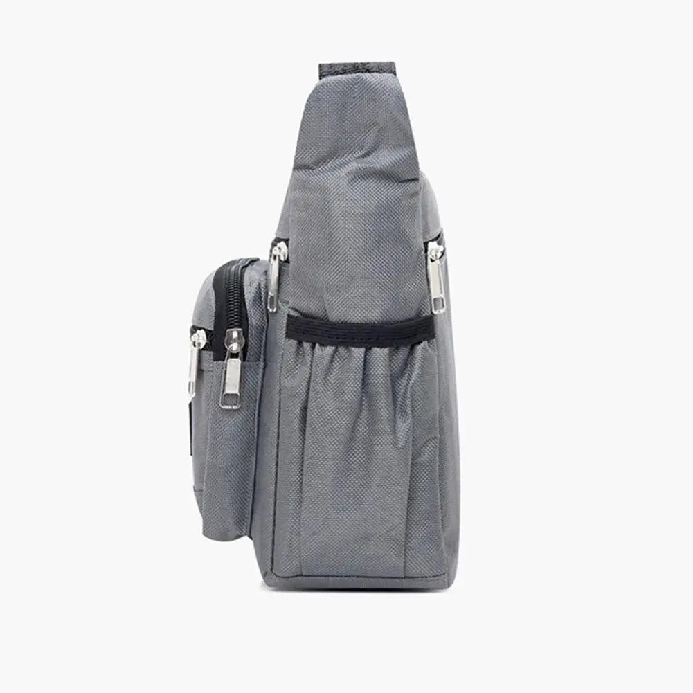 Mens Crossbody Bag Single Shoulder Bags Big Capacity Multi-Pockets Storage Bag Fashion Handbag Business Crossbody Bags