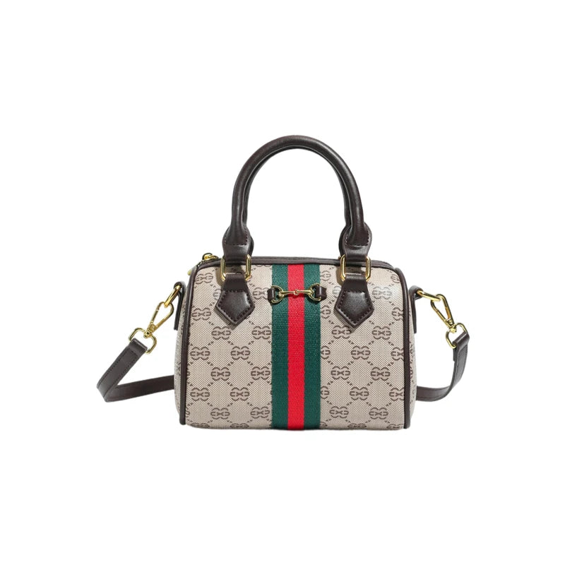 High Fashion Leather Crossbody Bag For Women Shoulder Messenger Tote By Famous Designer Luxury Brand Elegant Mom' Bag
