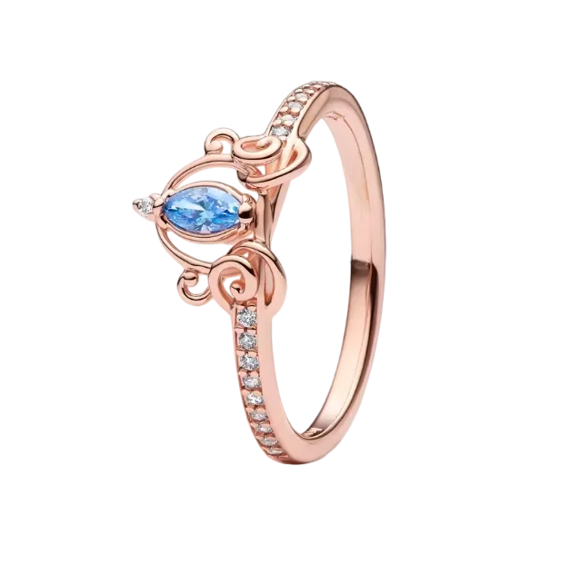 2026 Latest Multi Style Stackable Ring with Diamond Inlaid Love Peach Blossom Sun Moon Simple Ring Jewelry Women's Gift