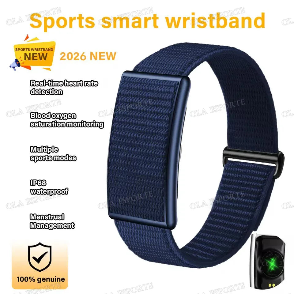Smart Wristband Thin and Light Without Screen All Day Health Monitoring 128+ Sports Modes Waterproof Smart Bracelet Watch F107