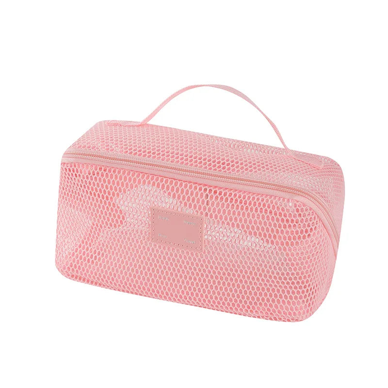 Makeup Organizer Female Toiletry Kit Bag Make Up Case Storage Pouch Vanity Storage, Cosmetic Bag, Organizer Bag For Travel Zip