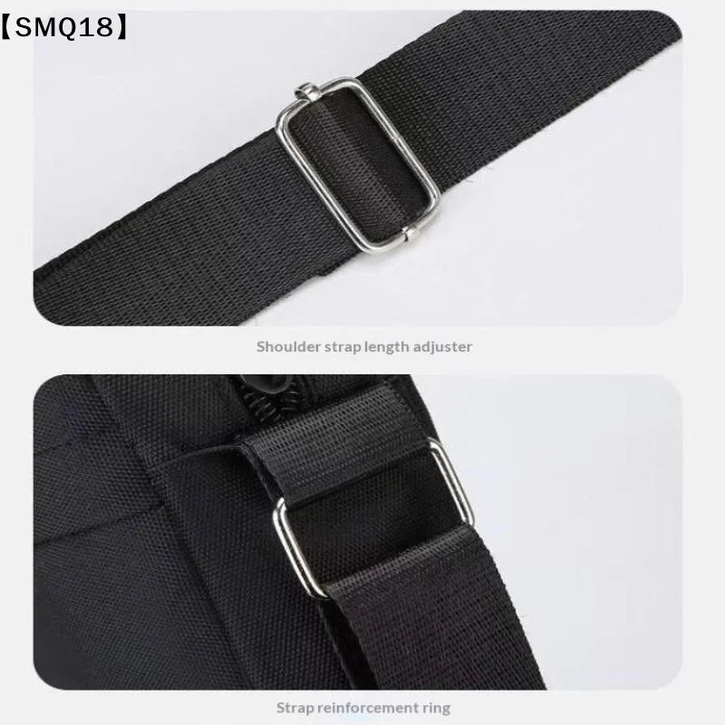 Men's And Women's Single-Shoulder Bags Crossbody Bags Solid-Colored Single-Shoulder Small Bag Lightweight Mobile Phone Bags【SMQ】