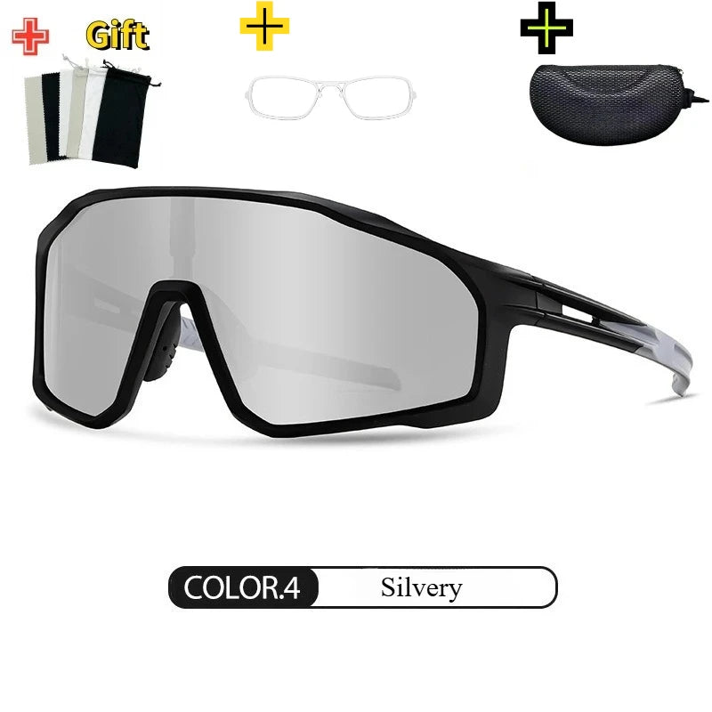 Myopia Premium Prescription Polarized Sports Sunglasses for Cycling, Driving & Running with Full UV Protection & Fashion Design