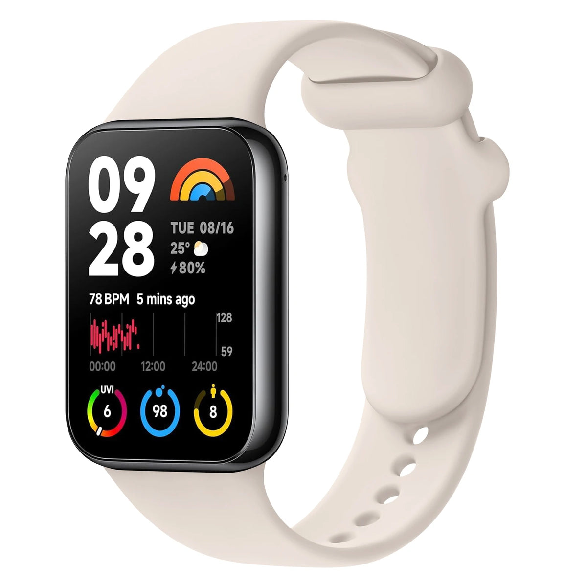 Silicone Strap For Xiaomi Mi Smart Band 8 /9 Replacement Sport Wristband For Redmi Watch 4 Bracelet Accessories Correa